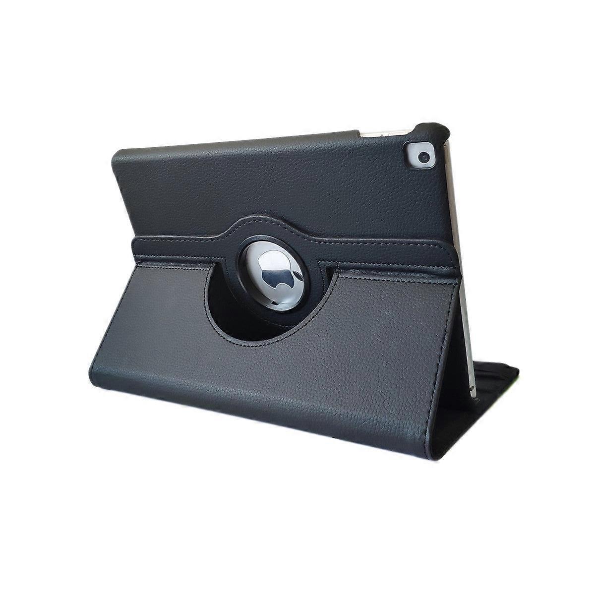 Stylish Case For Ipad 2019 7 10.2" Black 9" Litchi Texture Rotating Leather No1385