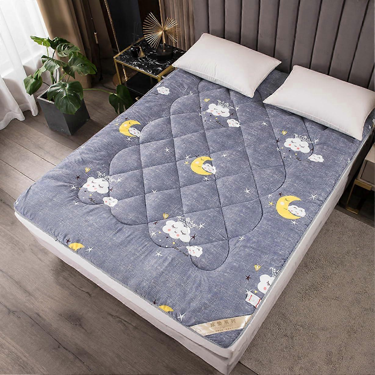 Single Size Futon Mattress 4cm Thick Soft Sponge Pad Improves Sleeping Comfort LongTerm Use 135x200cm