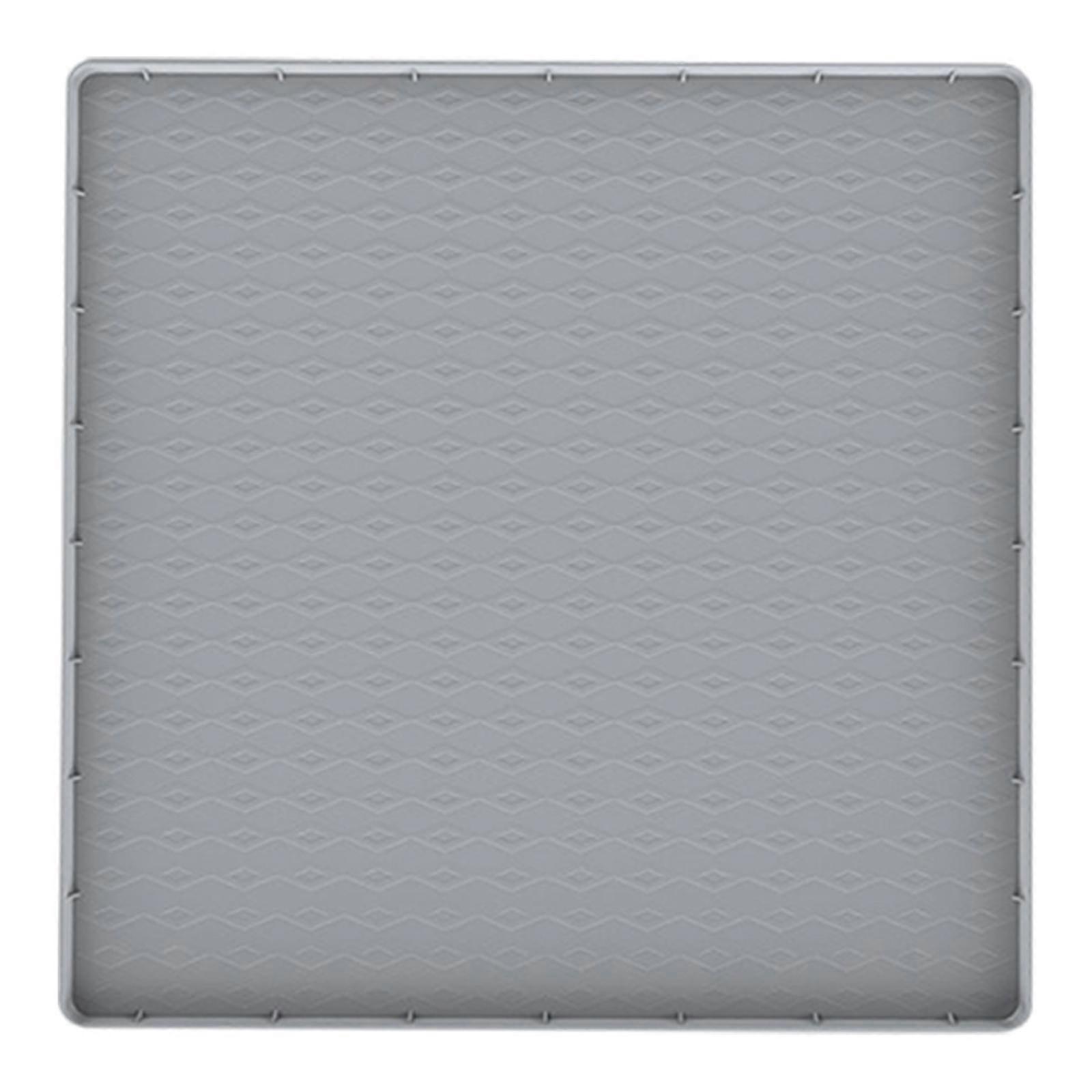 Fridge Mat Sturdy Practical Leakproof Multipurpose Reusable Silicone Spill