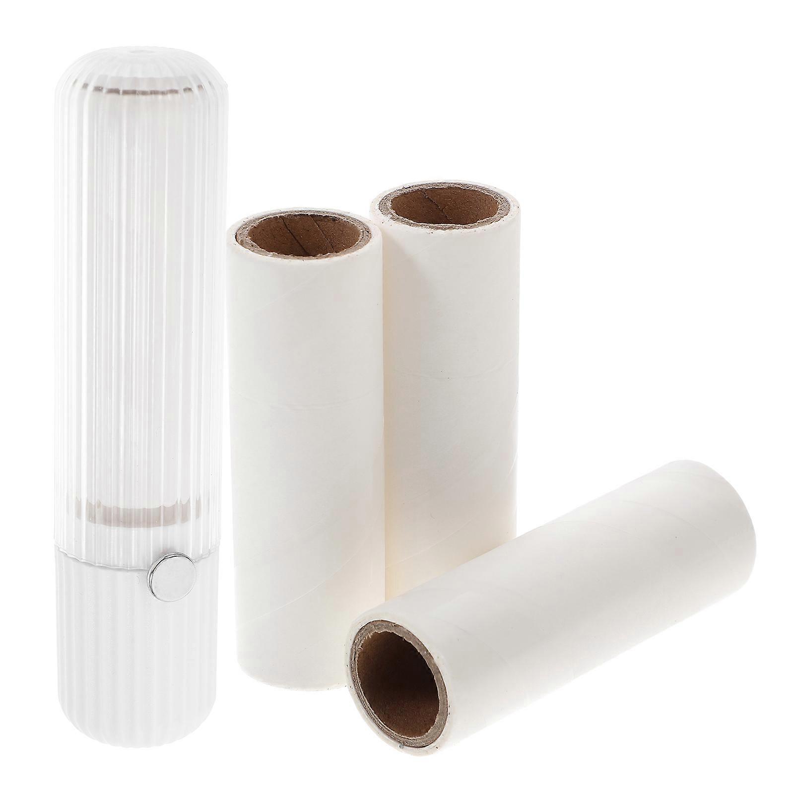 Pet Hair Lint Rollers Set with Sticky Roller Function and 3 Refills