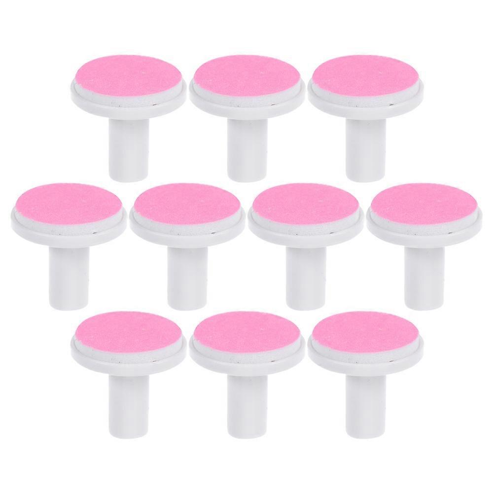Replacement Nail File Pads for Electric Nail Trimmer Grinding Function 10Pcs