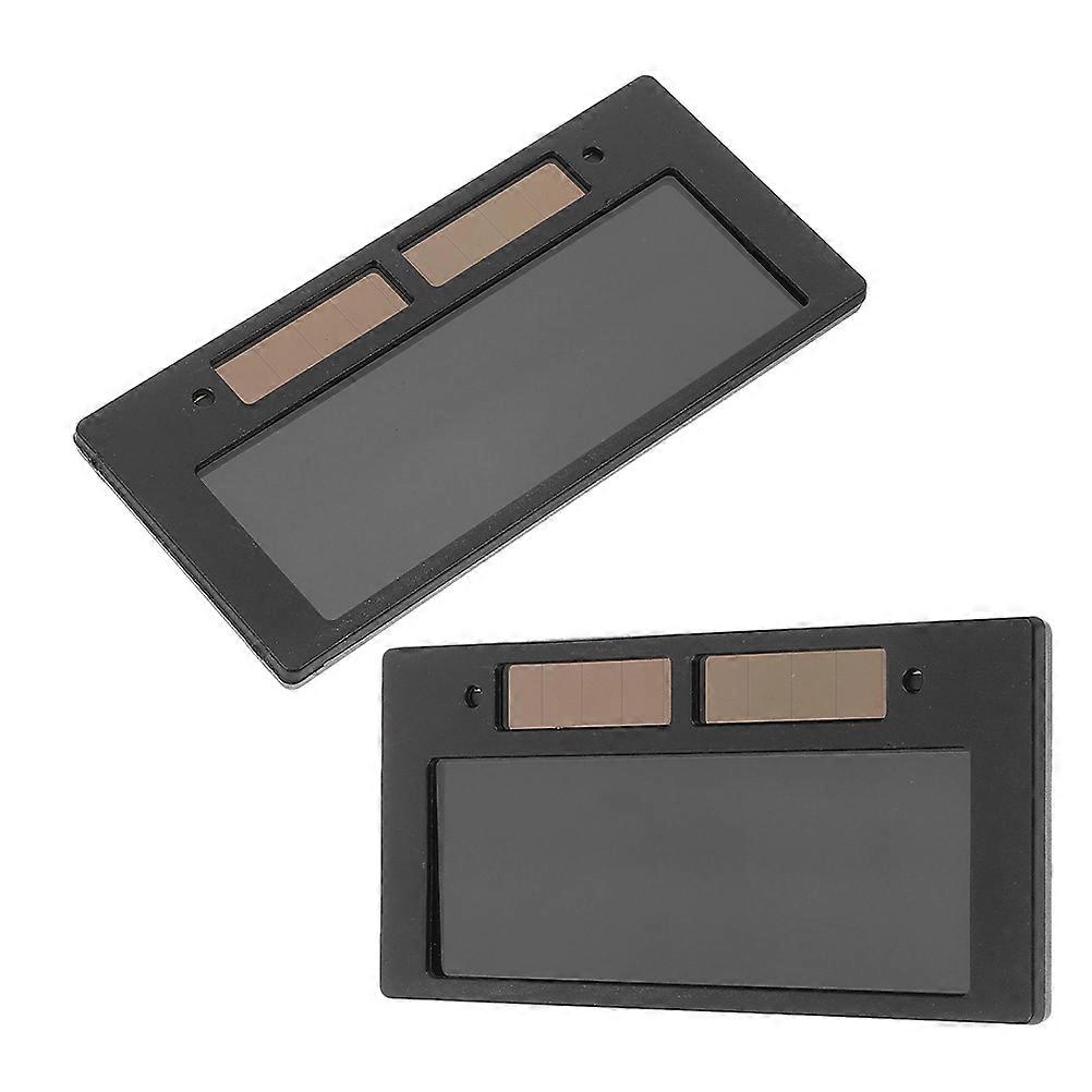 2pcs Auto Darkening Welding Lens Panel for with Automation Filter Shade Eyes