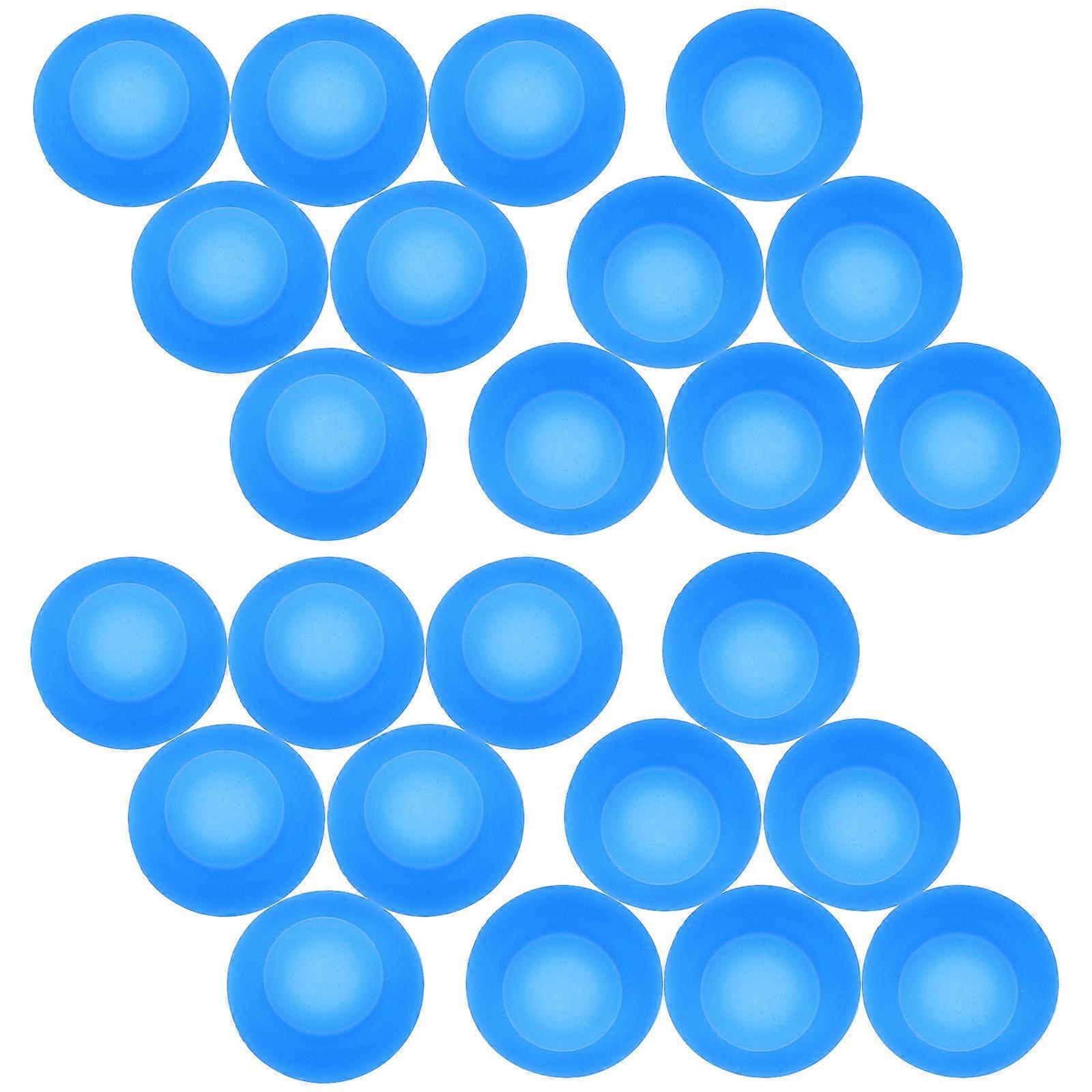 Swing Top Bottle Washers for Leak-Proof Seal 24Pcs Blue Plastic Gaskets