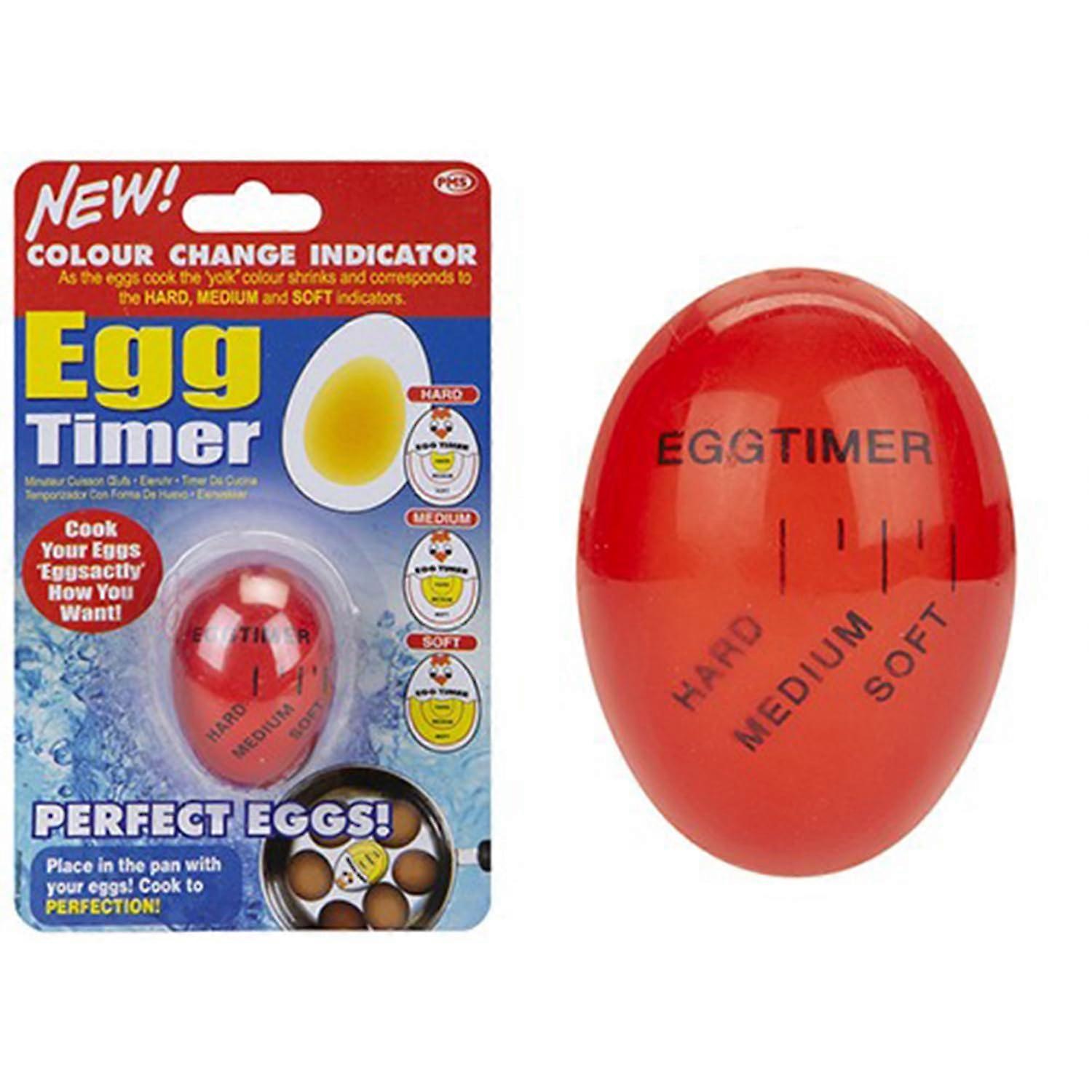 Multicolor Color Changing Egg Timer for  Boiled Eggs  Reusable and  Accurate 1 Pc