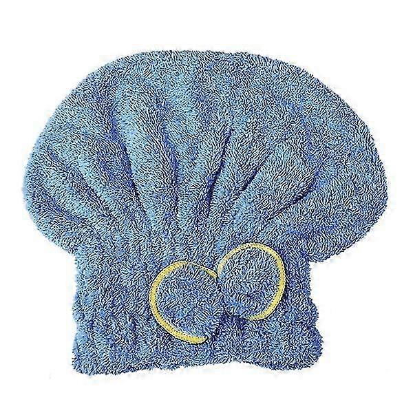 Microfiber Dry Hair Cap Quick Drying Head Wrapped Towel For Cute Bathing Caps