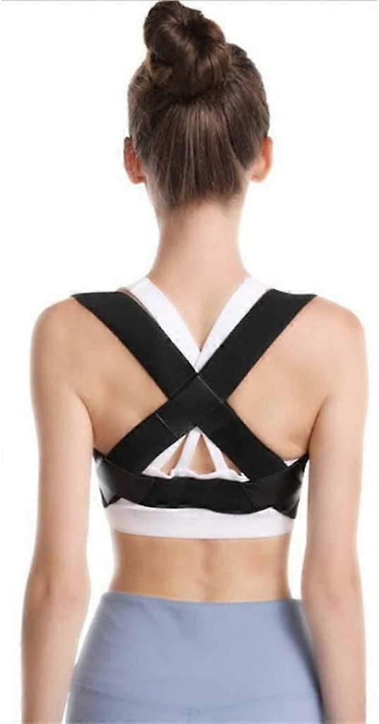 Adjustable Clavicle Posture Corrector with Breathable Back Support Belt for Women