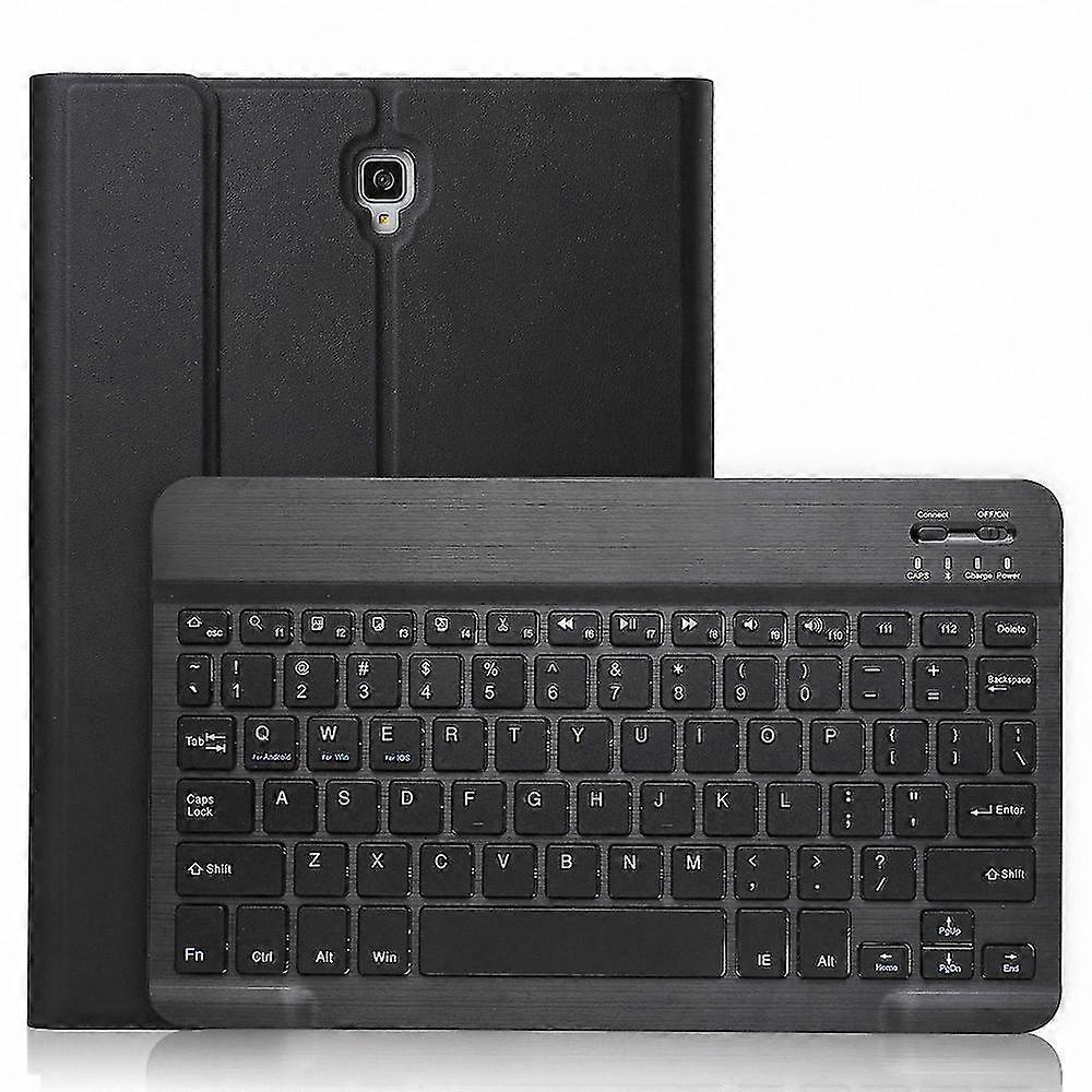 Leather Bluetooth Keyboard Case for 10.5 Inch Tablets, Compatible with Multiple Models