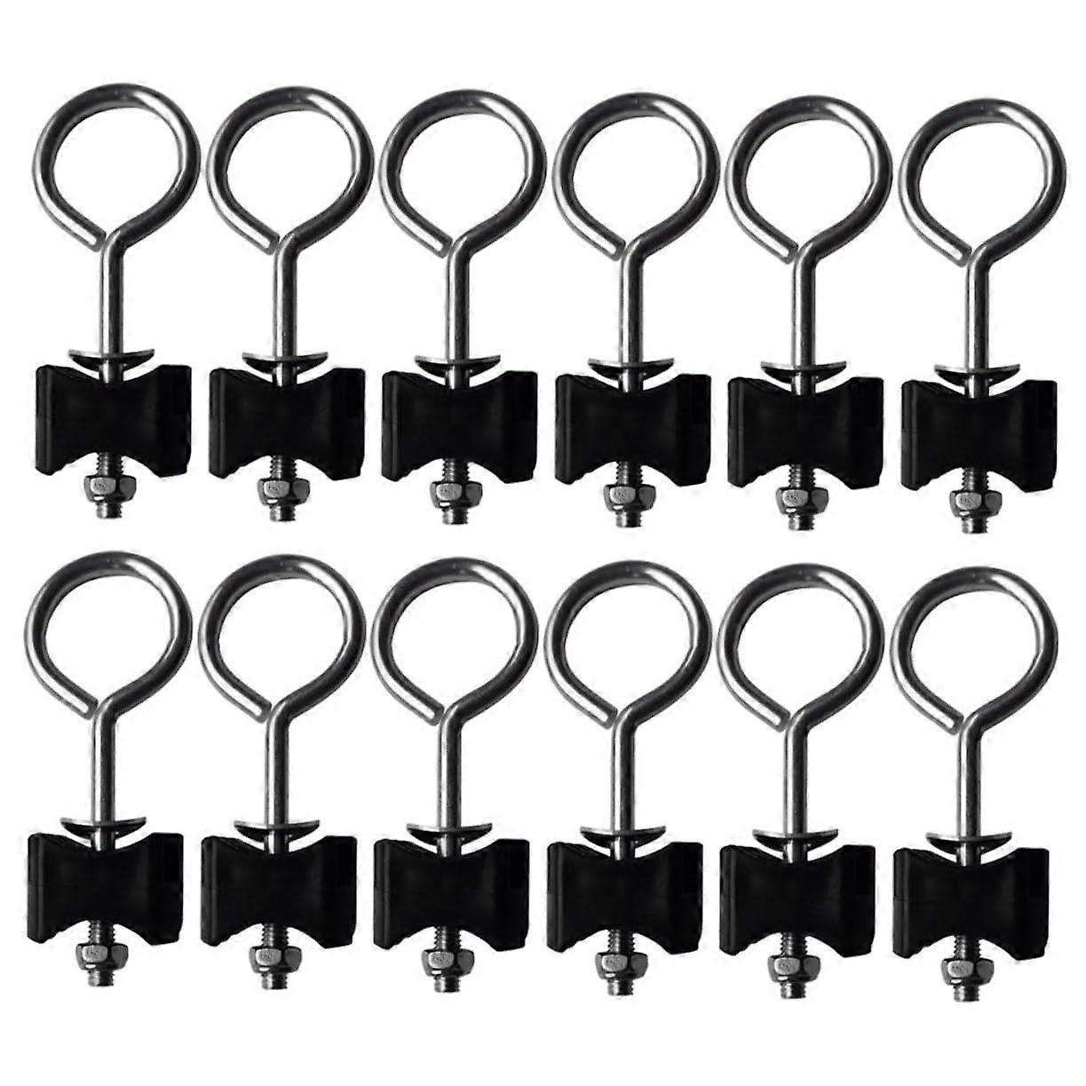 12 Sets Trampoline Screws and Nuts Heavy Duty Replacement Accessories for Secure Fixation