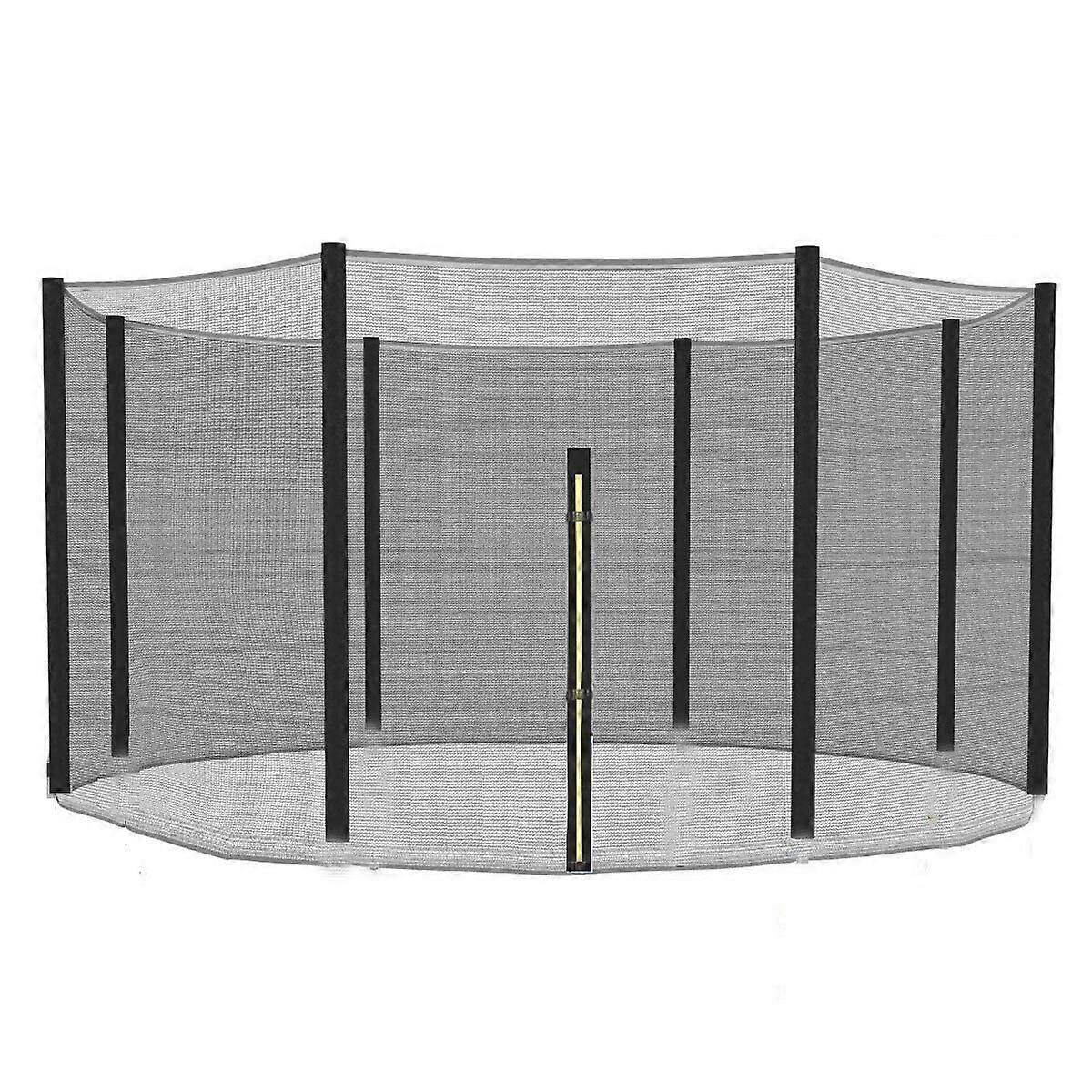 Trampoline Safety Net Replacement for 416FT Round Frames, Durable UVResistant Mesh with Zipper