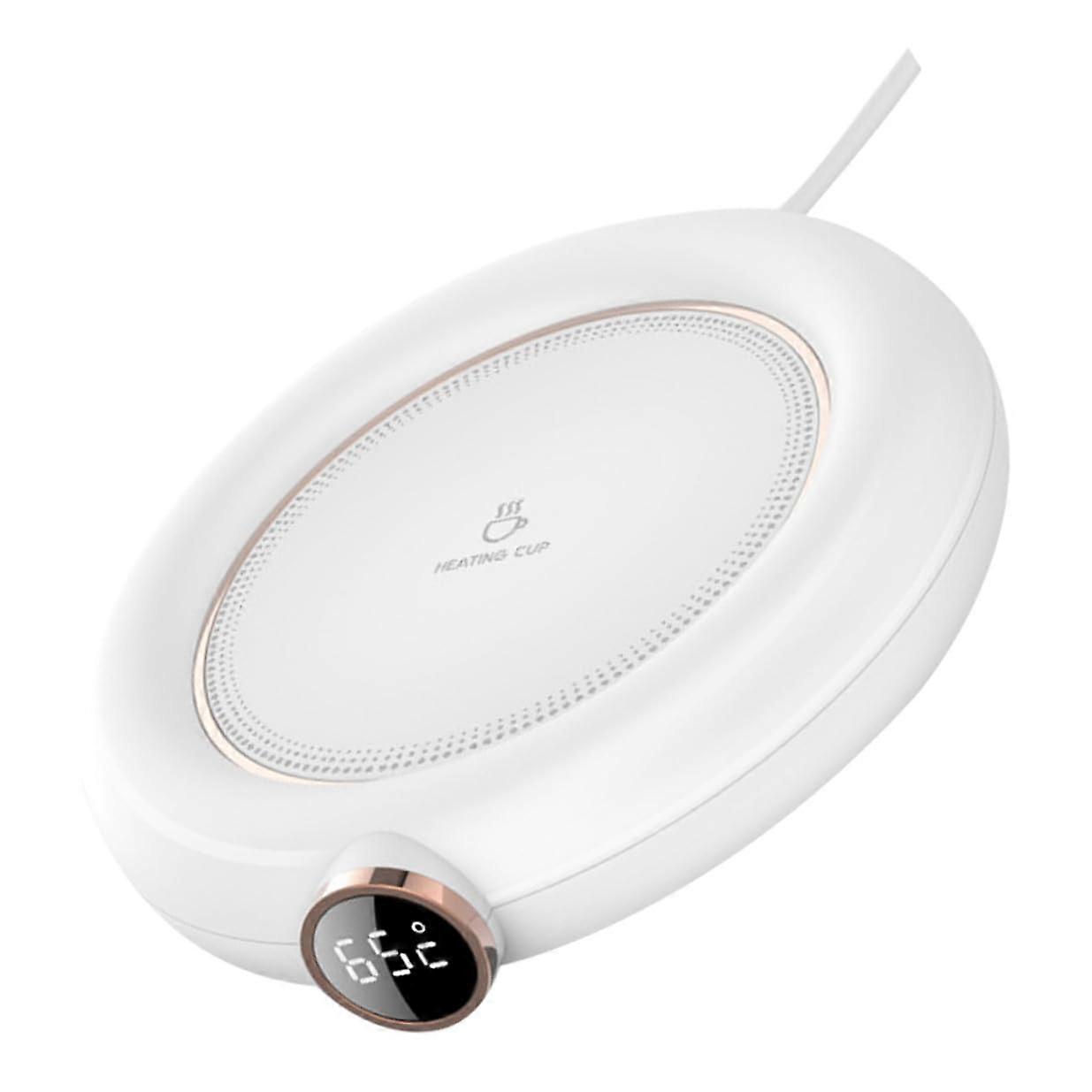 USB Coffee Mug Warmer with ThreeLevel Temperature Control for Desk Coffee Tea and Milk