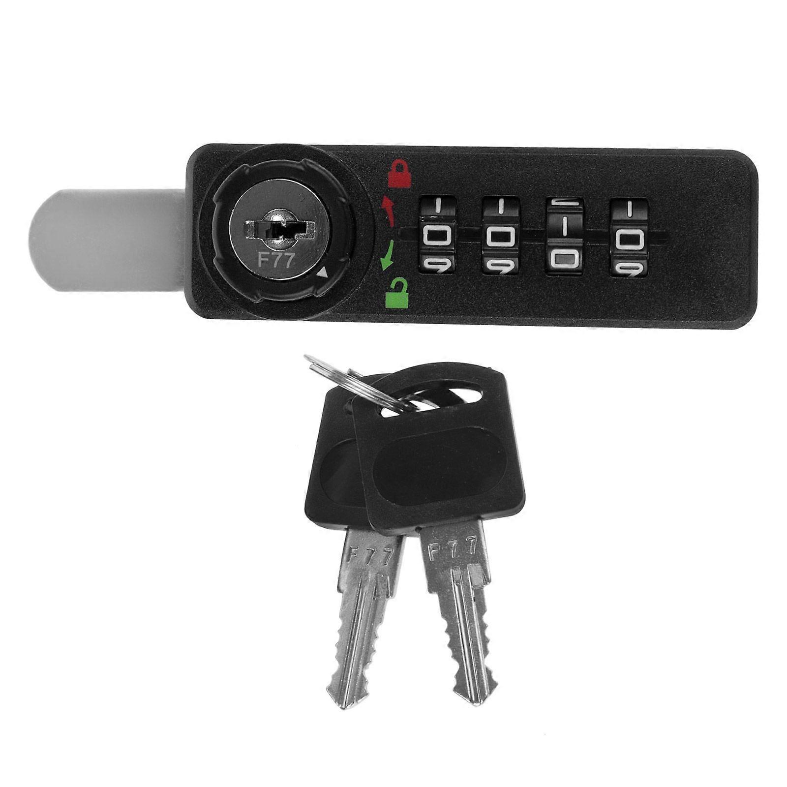 1 Set Cabinet Security Lock Combination Password Lock Electric Box Coded Lock Safe Box Lock