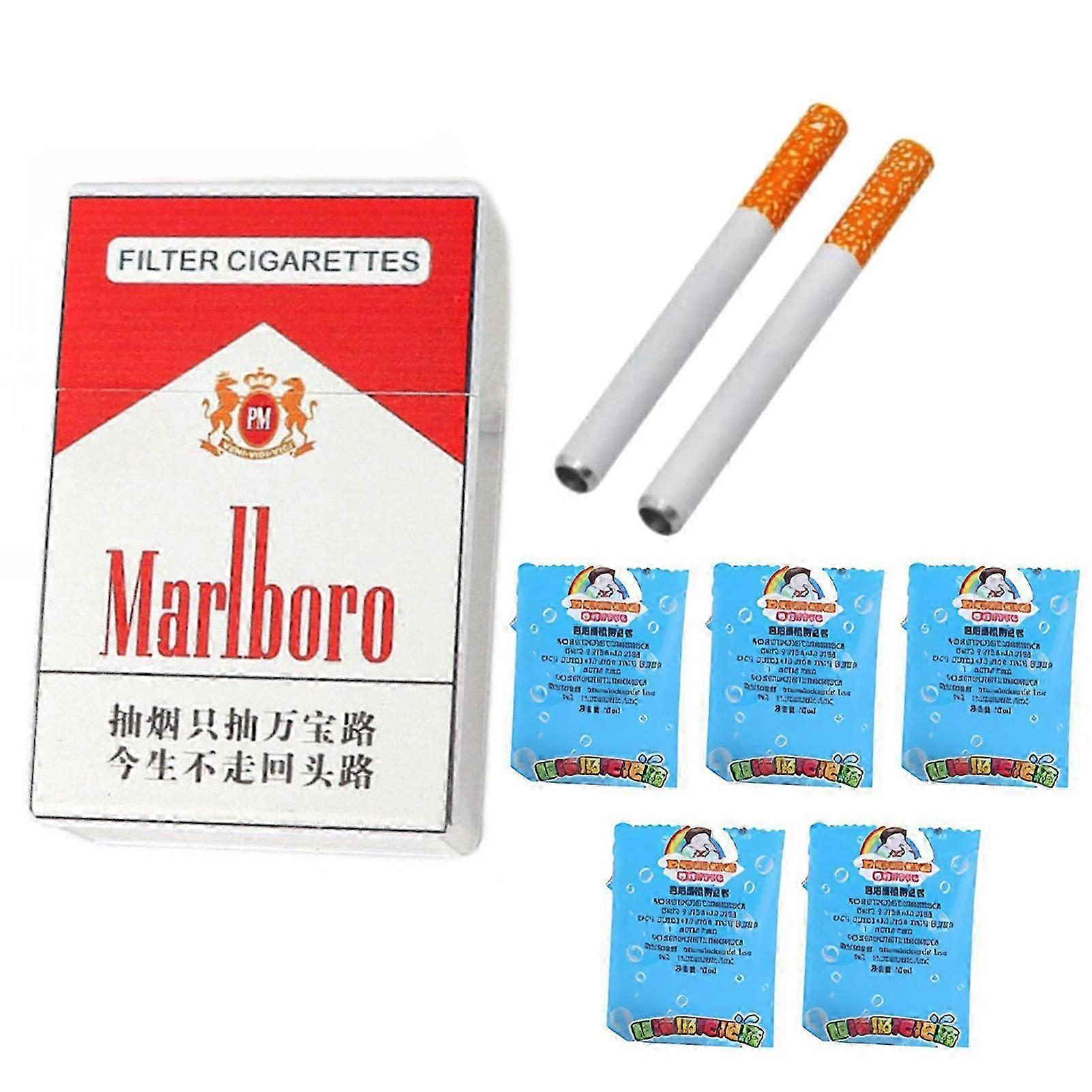 Fun Fake Cigarettes Bubble Blower for Relaxation - Stress Relief Fidget  Bubble Maker Sensory Toy, Reusable Eco-Friendly For Themed Parties