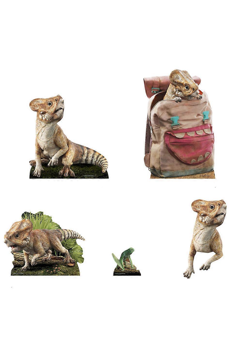 Aquilops Dinosaurs Cardboard Cutout Jurassic World Rebirth Multi Pack