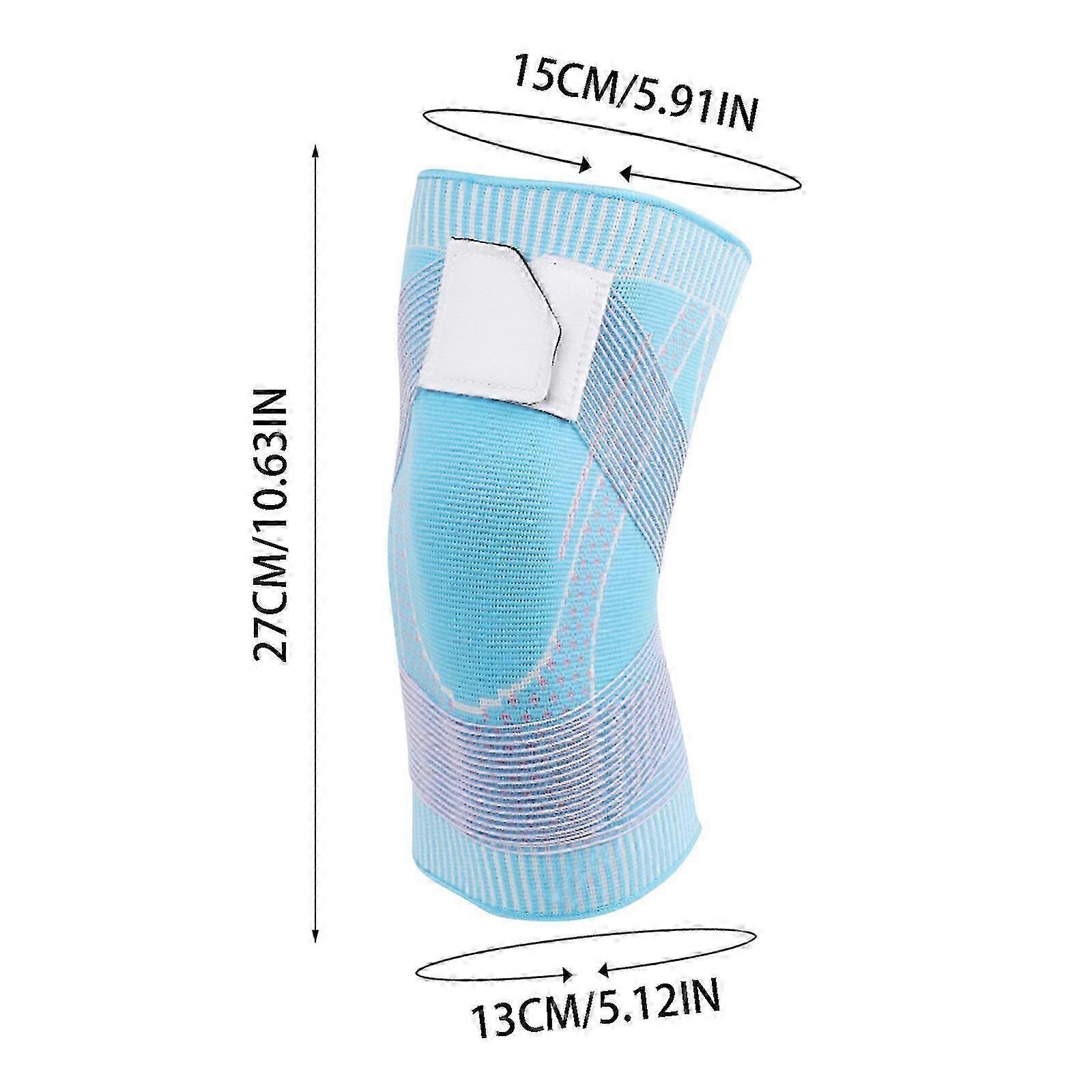 Breathable Nylon Knee Compression Sleeve for Running & Sports