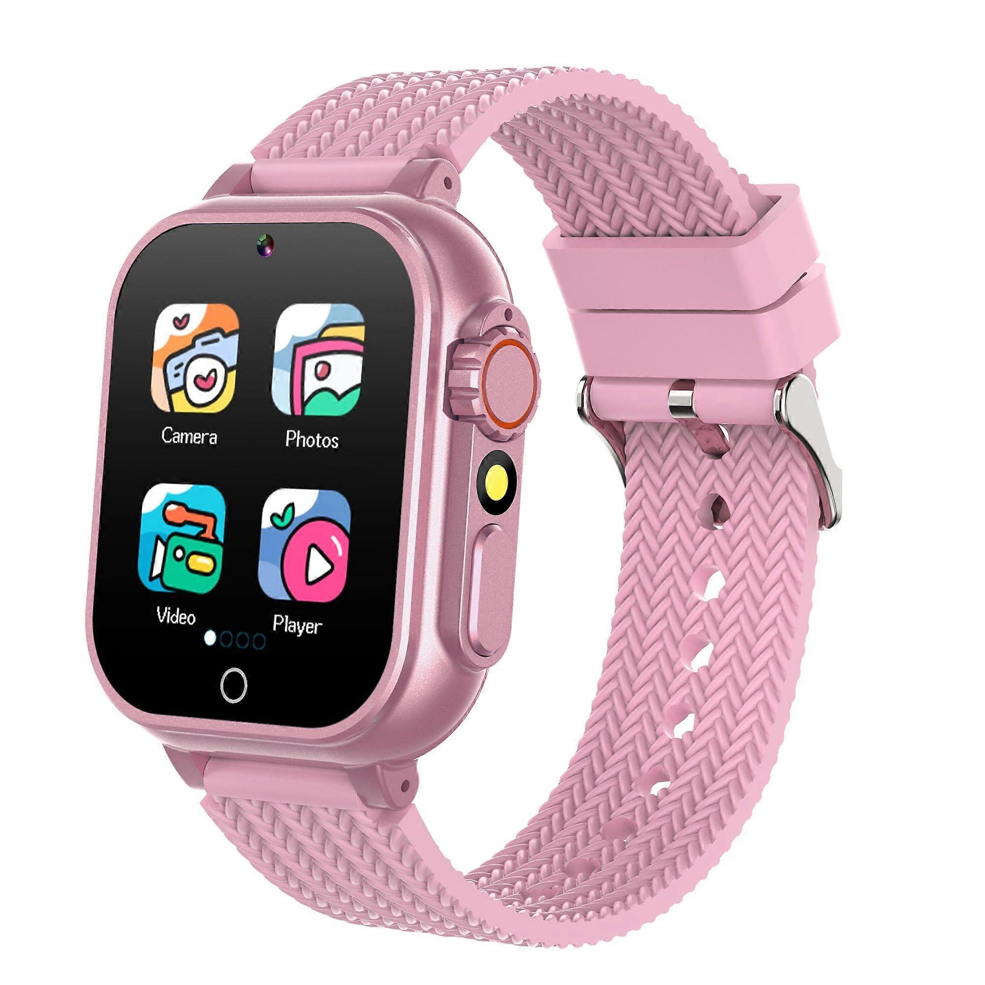 Kids Smart Watch with Camera Games Music, Touchscreen Learning, Activity Tracker for Girls