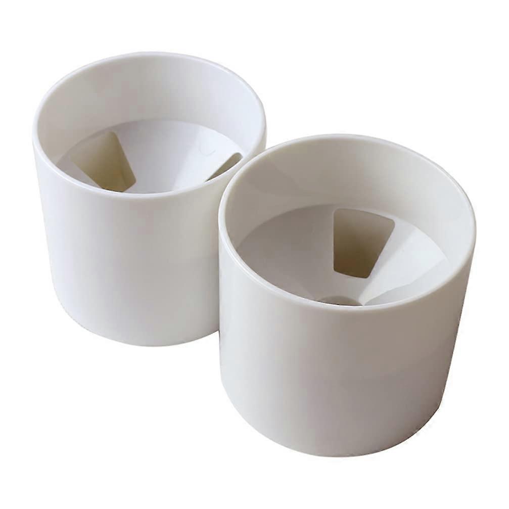 2pcs Plastic Golf Putting Hole Cups Golf Course Standard Size Indoor Outdoor Backyard Practice