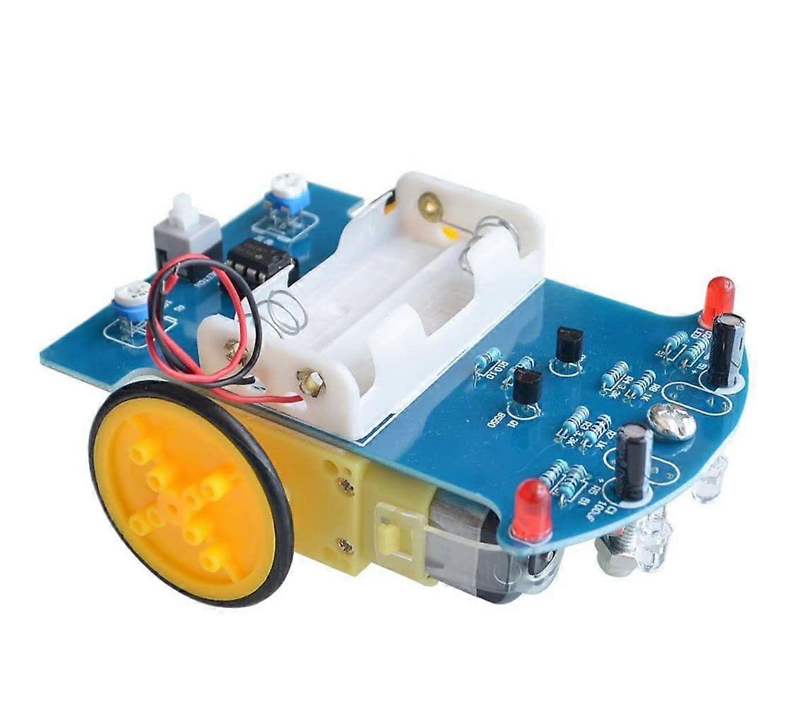 Smart Line Tracking Car Kit with TT Motors, DIY Robot for STEM Learning and Easy Assembly