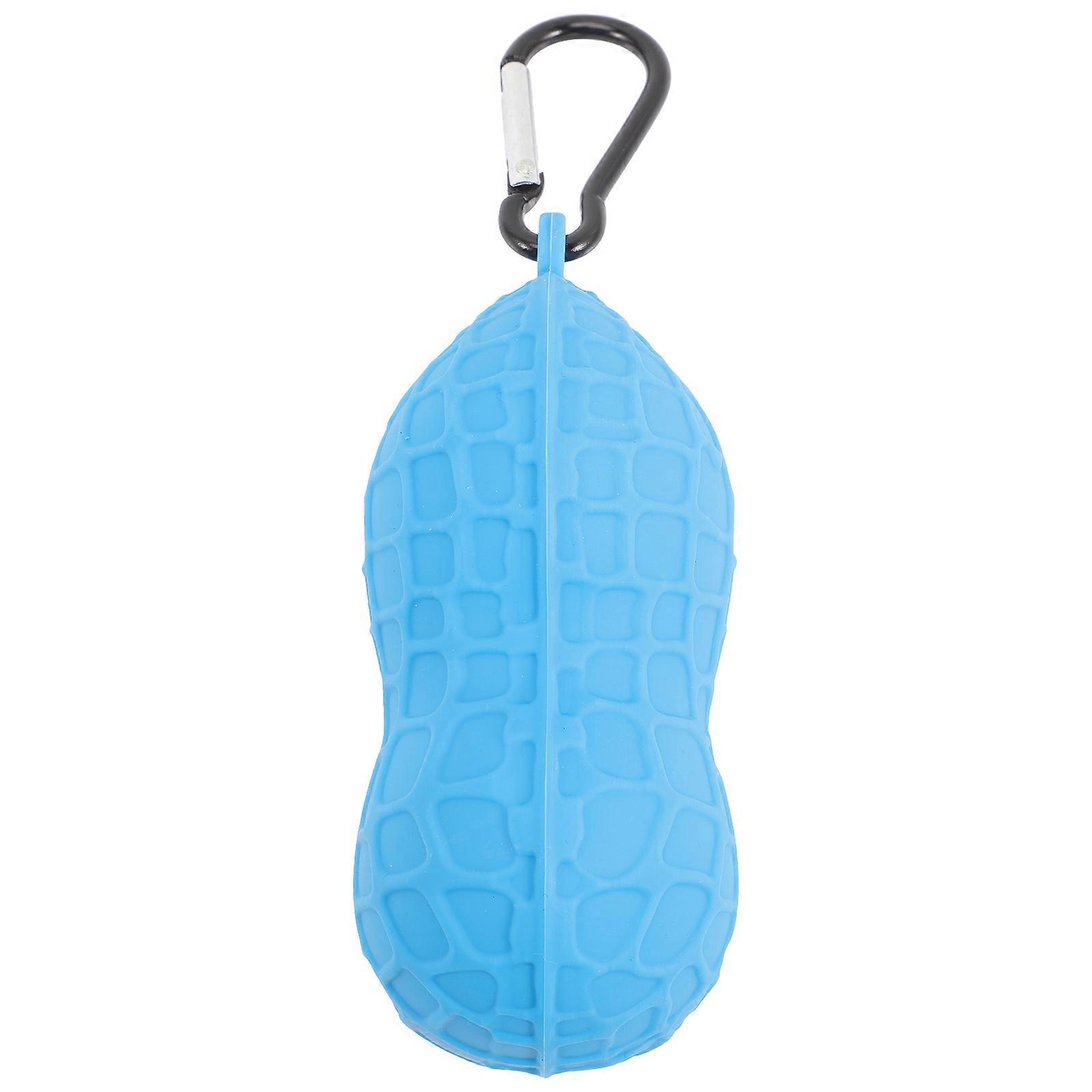 Golf Ball Protector Sleeve Elastic Golf Ball Holder for Men 4Pcs Blue