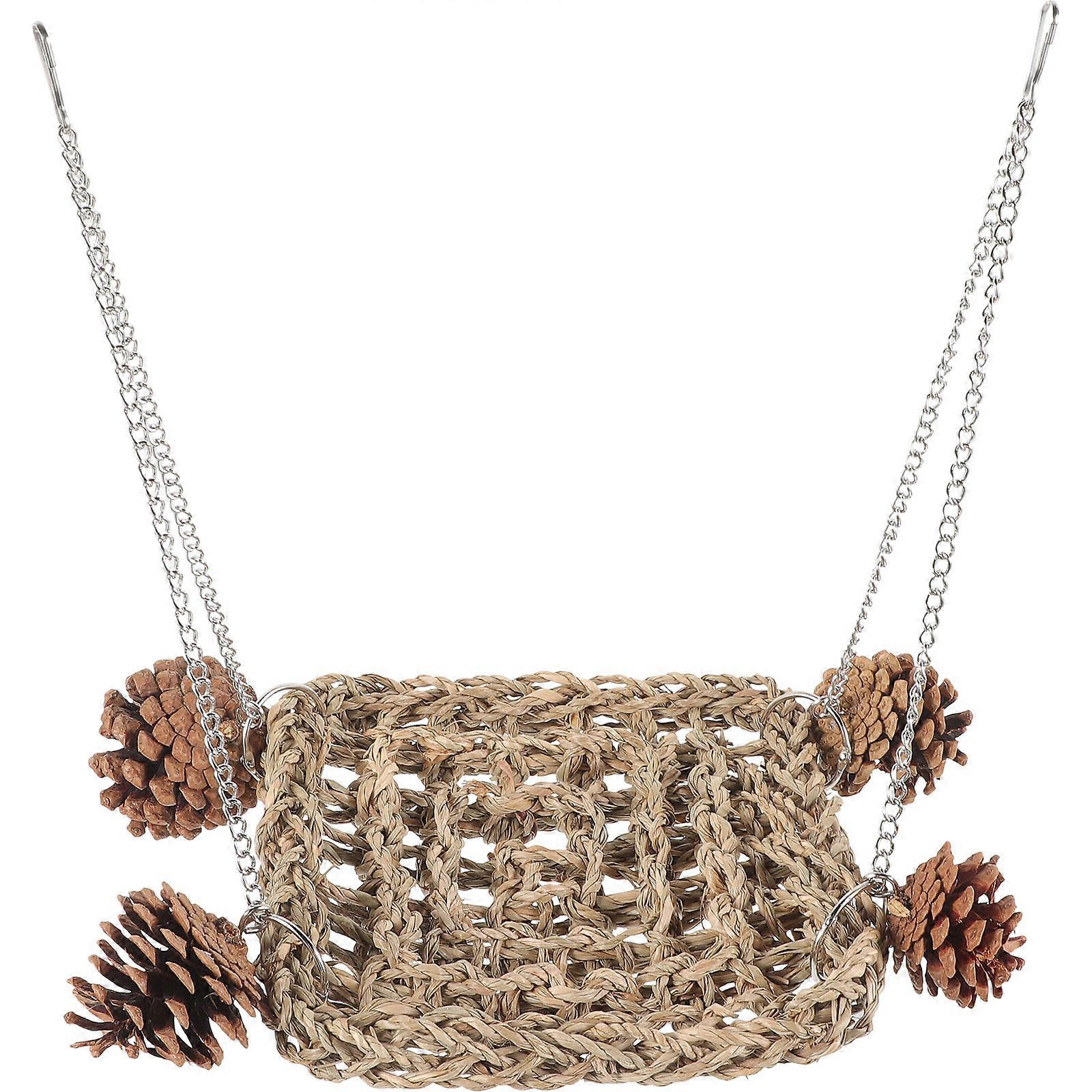 Bird Swing Toy Parrot Hammock for Multi-Functional Use