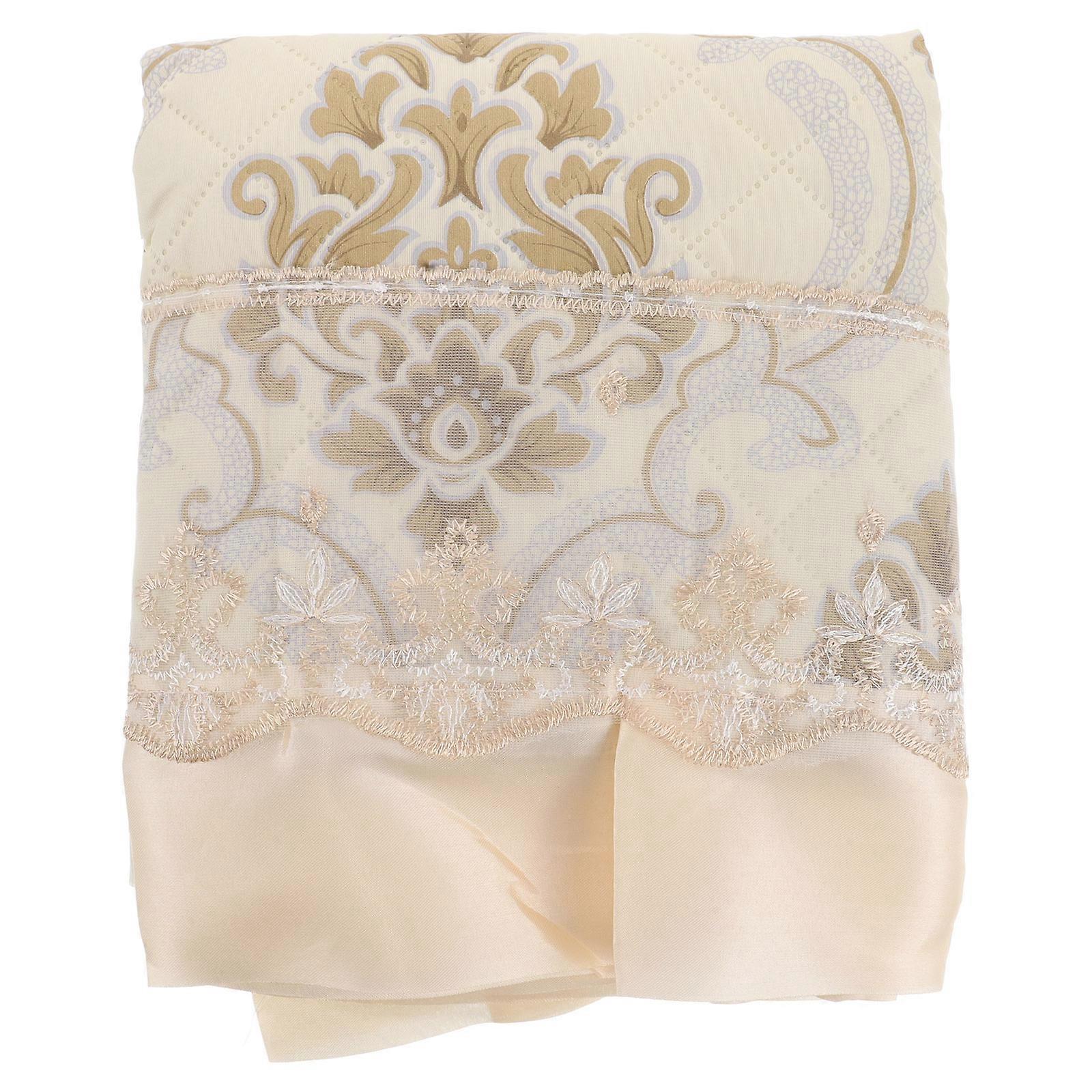 Upholstered Headboard Cover for Bed Protection 4Pcs Fabric Set