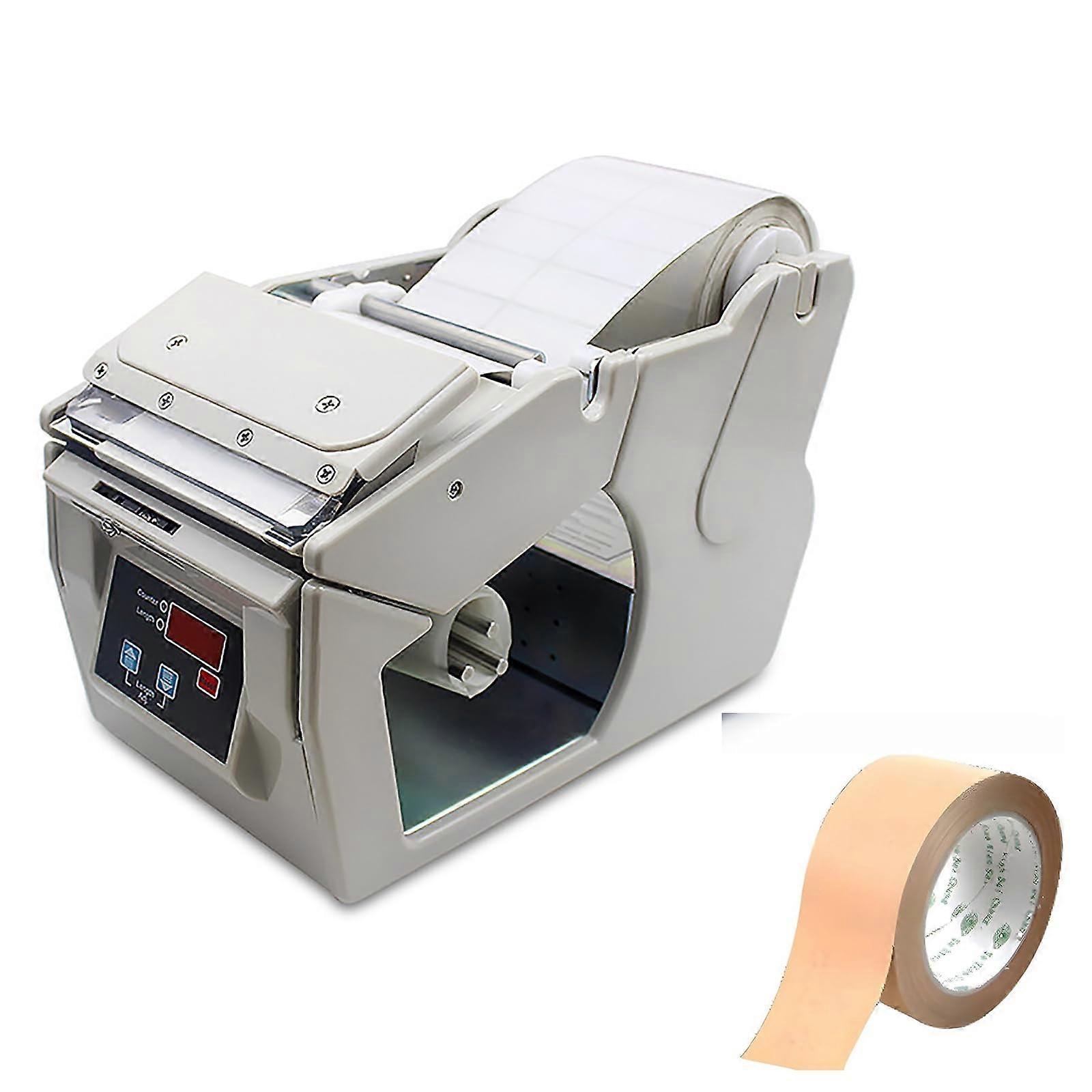 Automatic Label Dispenser Machine with LCD Display, Adjustable Speed 5100mm, MultiRow Support