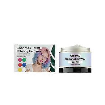 Gleamxi White Temporary Hair Cream Mild And Non-Irritating Natural Color Rendering Fashionable Easy To Color Convenient Hair Cream