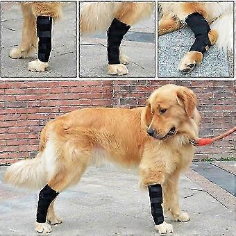 2pcs Dog Ankle Guard Bandage 1 Pair Pet Dog Wrist Bandage Dog Knee Bandage Joint Brace Support Bandage Pet Protective Gear Knee Pads compatible with D