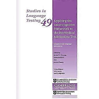 Applying The Socio-cognitive Framework To The Biomedical Admissions Test Paperba - Kevin. Y.F. Cheung - Paperback - en Book
