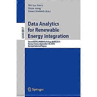 Data Analytics For Renewable Energy Integration Second Ecml Pkdd Workshop Dar - Springer Nature B.V - Paperback - en Book