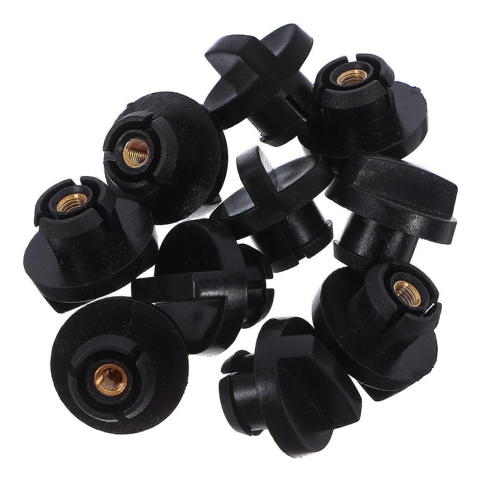 10pcs Chainsaw Filter Screw Set With High Precision Lock Nut Protective Cover Shell And Quick-Install Knobs For Gas Chainsaw