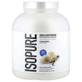 Isopure, Poudre de protéine zéro glucides, Vanille crémeuse, 2,04 kg (4,5 lb)