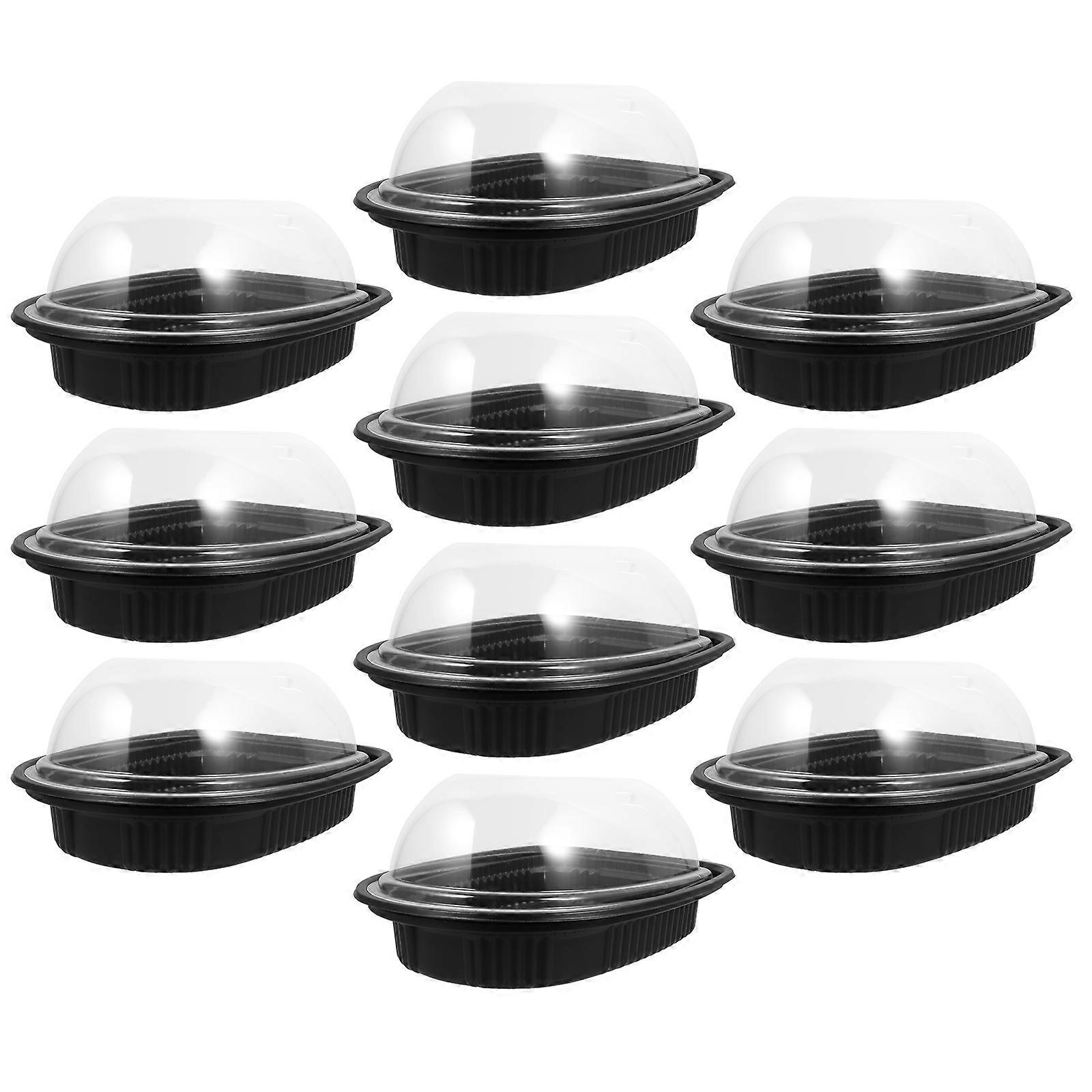with Clear Lid for Storage 10Pcs
