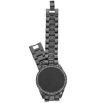 Damen Strass Uhr LED Armbanduhr Glänzende Strass verzierte Uhr