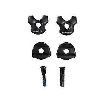 Morsetto Reggisella Bici compatibile con Carbonio Saddle Rails Adattatore 7x9mm Reggisella Bicicletta Tubo Clip Ovali / Rotonde