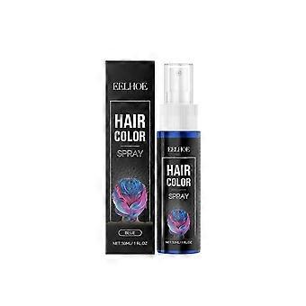 Eelhoe Blue Temporary Hair Spray Gentle, Moisturizing, Color-Showing, Stylish Colored Hair Convenient Hair Spray