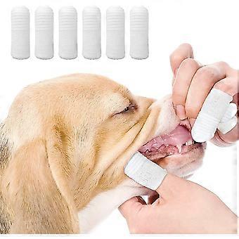 Hondentandenborstel, kattentandenborstel, hondenvingertandenborstel gemakkelijk te reinigen tanden, geweldig voor tandheelkundige zorg, geweldig voor honden en katten, meer bezorgd over huisdier H