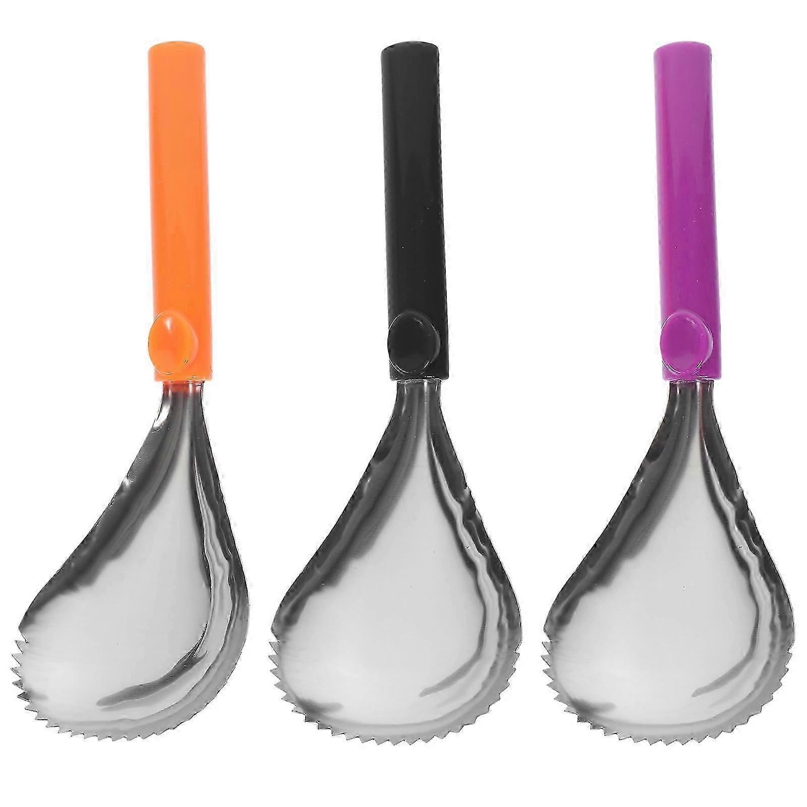 Kitchen Gadget Pumpkin Pulp Removal Tool Compact Size For Home Users 3Pcs