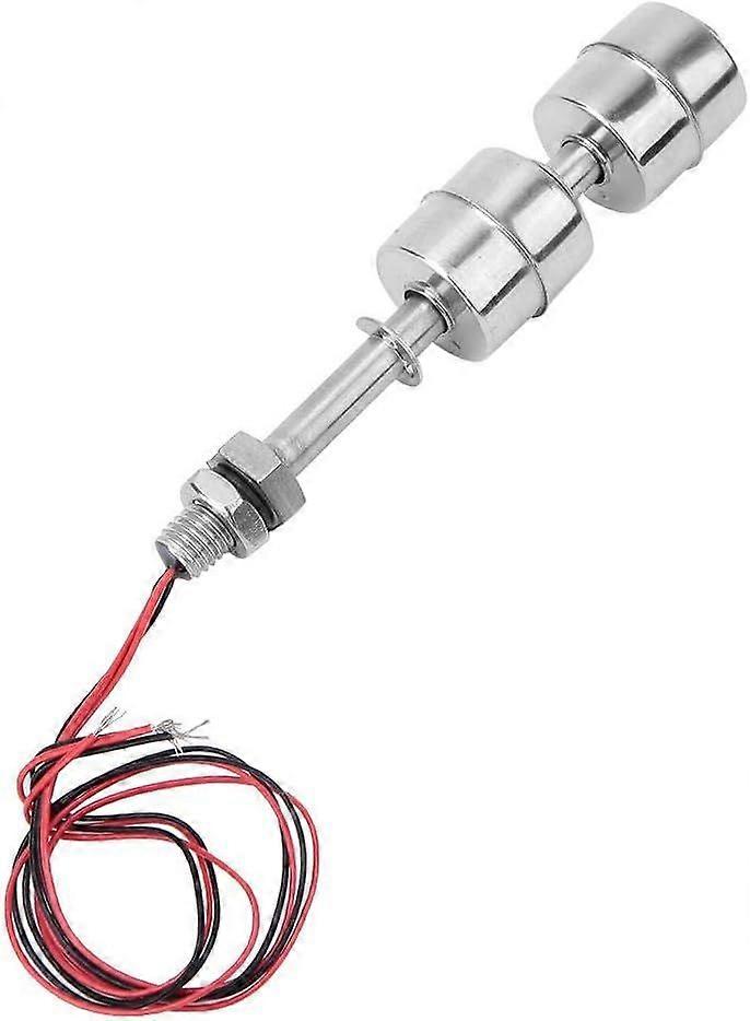 Stainless Steel Float Switch Double Ball Float Switch Water Level Controller Sensor Switch for Tank Pool(100mm)