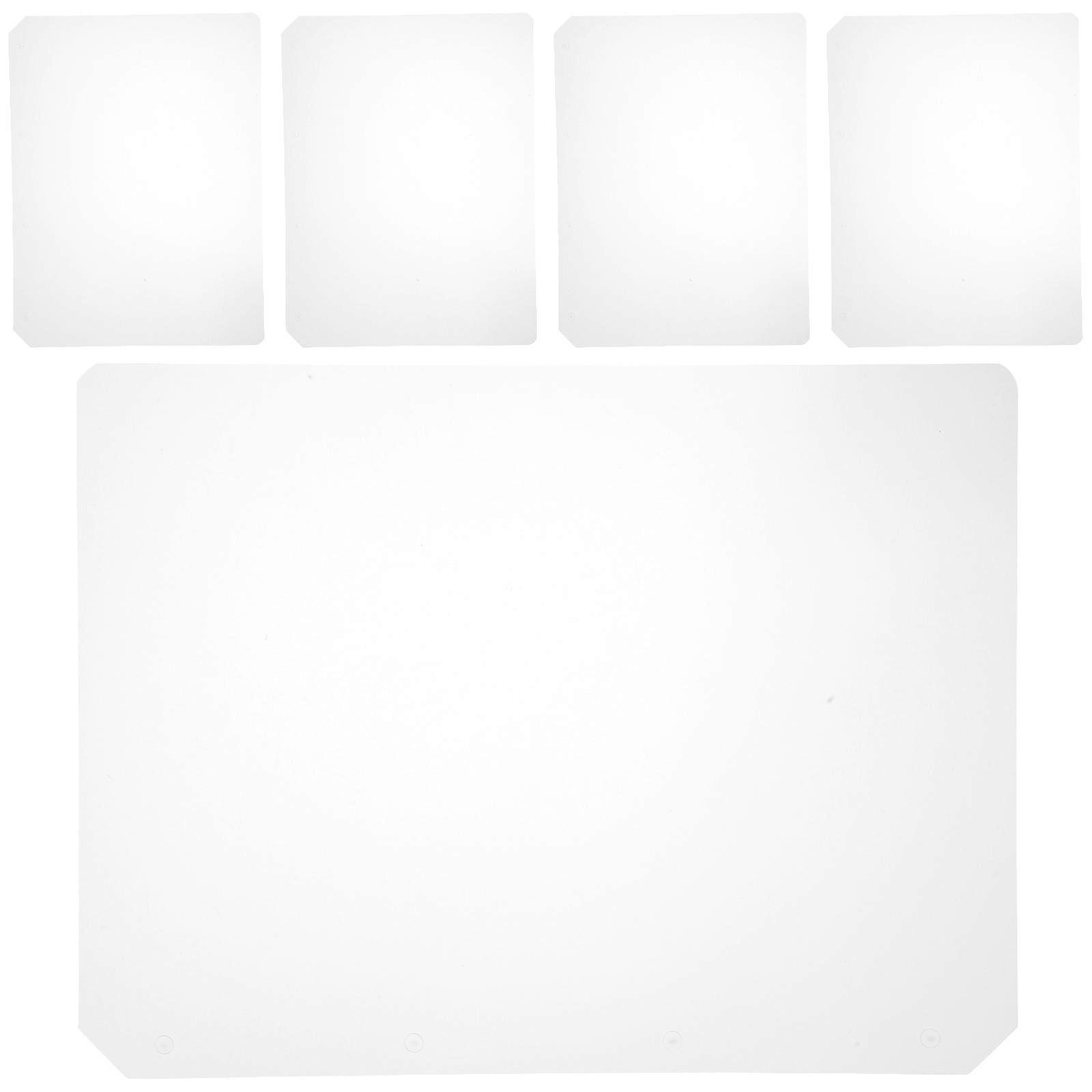 Transparent Notebook Tab Dividers Binder for Document Separation 25Pcs
