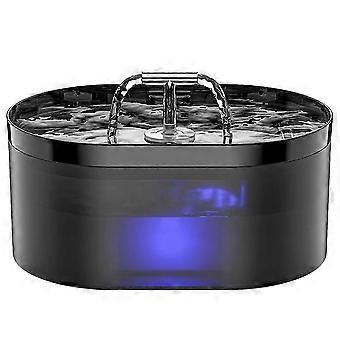 2.2L T-Shaped Cat Water Fountain,Pet Water Dispenser with Filter,Dog Drinking Fountain compatible with Cats,Ultra Quiet Water Pump