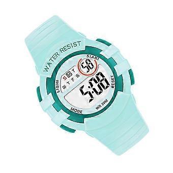 Digital Wristwatch compatible with Boys – Durable TPU Strap, Light Blue Shell, Accurate Timekeeping compatible with Youth