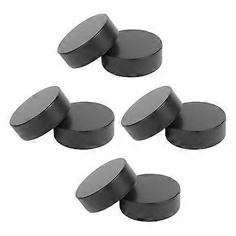 PU Material Black Hockey Pucks for Practice and Training 32Pcs