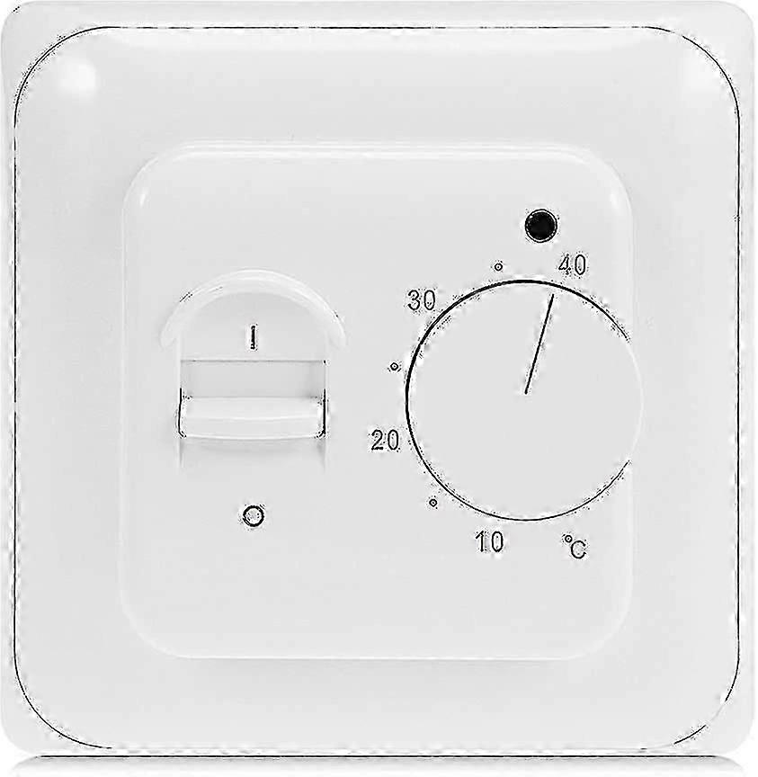 Mechanical Floor Heating Thermostat Controller 16A AC 220V with Temperature Probe