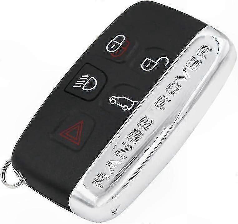 5-Button Key Fob Shell Compatible with  Range Rover Sport LR4 Evoque Side W