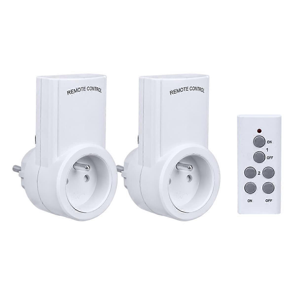 Pack of 2 Remote Control Sockets, Betterlife Smart Programmable Socket On/Off