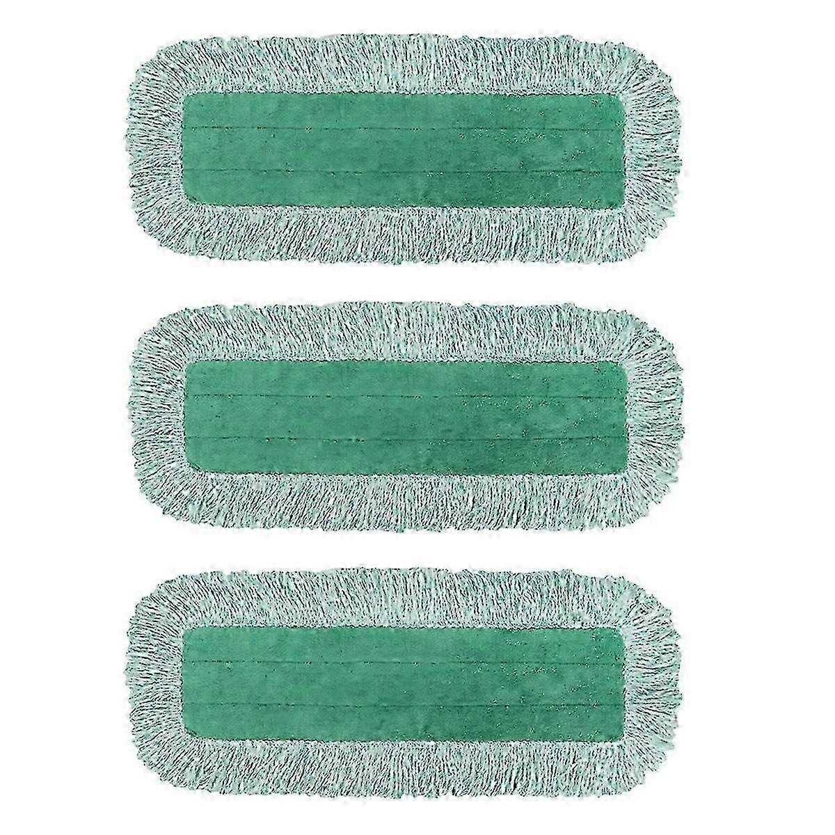 Microfiber Mop Replacement compatible with Commercial Microfiber Dust Mop Cloth compatible with Any Microfiber Flat Mop System