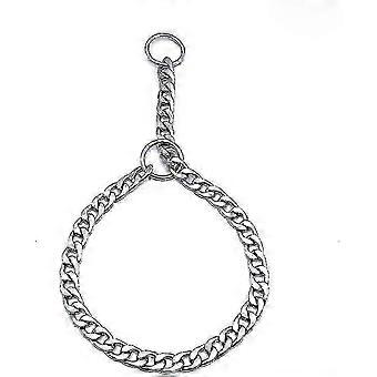 R8 Adjustable Large Metal Chain Pet Training Collar for Solid Dogs SD