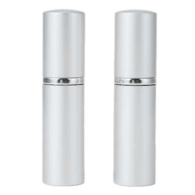 Mini refill parfymflaskor 2-pack Silver 5 ml Silver