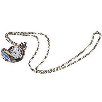 Decorative Pocket Watch Hanging Pocket Watch for Decor Use 1Pcs Golden Zinc Alloy