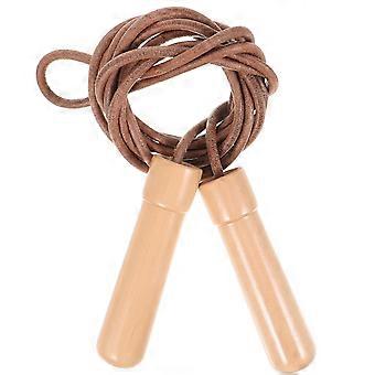 Wear-Resistant Skipping Rope Wood Handle for Outdoor Exercise Jump Rope